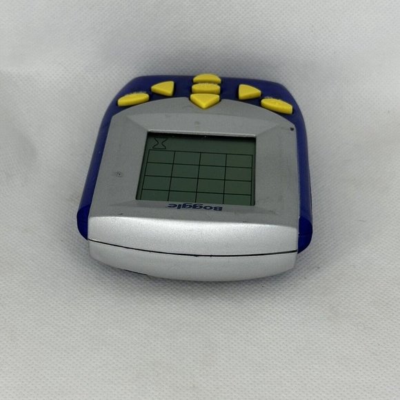 ❤️ Boggle Electronic Handheld Word Search Game Hasbro 2002 Blue - Play Tested - Picture 5 of 6